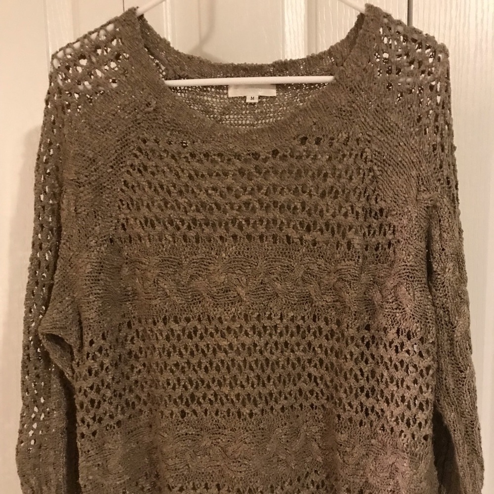 Millau Tan Sweater! Great Condition!